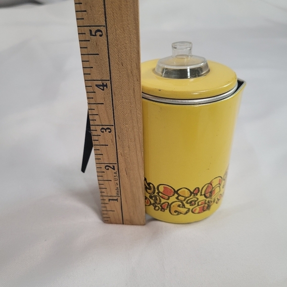 VTG Mini Mushroom Pots Pans Tea Coffee Kettle Set Lot of 13 Pieces - Picture 12 of 13